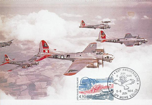 18 -  Les oprations ariennes : Sainte Mre Eglise 8