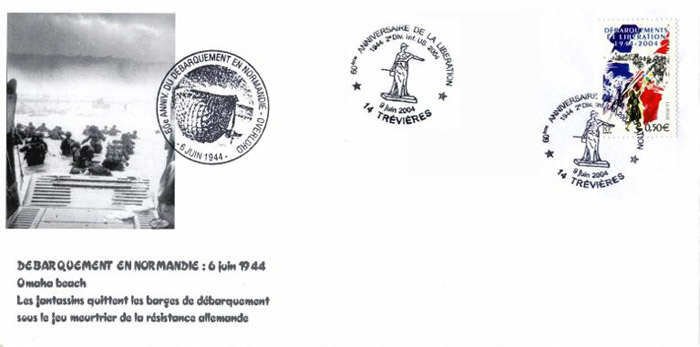 64 -  Les lieux du dbarquement : Omaha beach 6