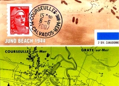 106 -  Les lieux du dbarquement : Juno beach 1