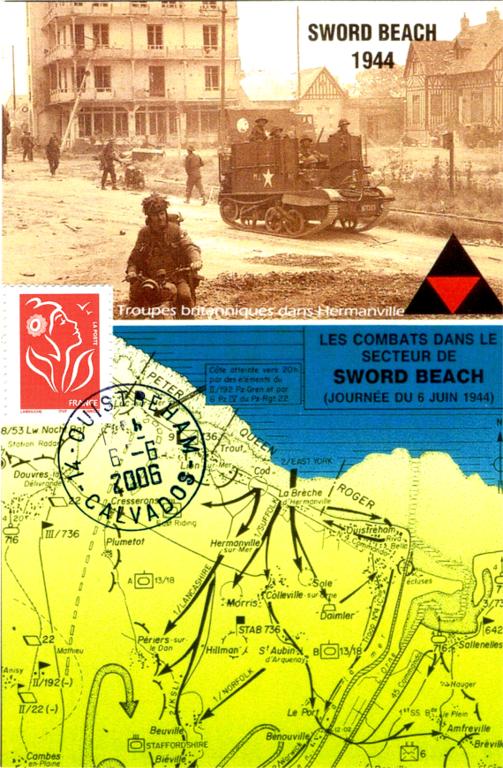 111 - Les lieux du dbarquement : Sword beach, Ouistreham 1