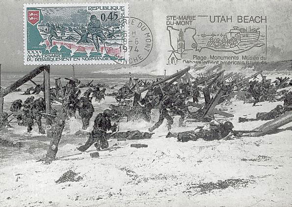 80 -  Les lieux du dbarquement : Utah beach 6