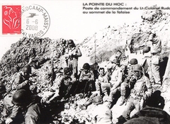 90 - Les lieux du dbarquement : La pointe du Hoc 7