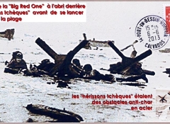 67 -  Les lieux du dbarquement : Omaha beach 9