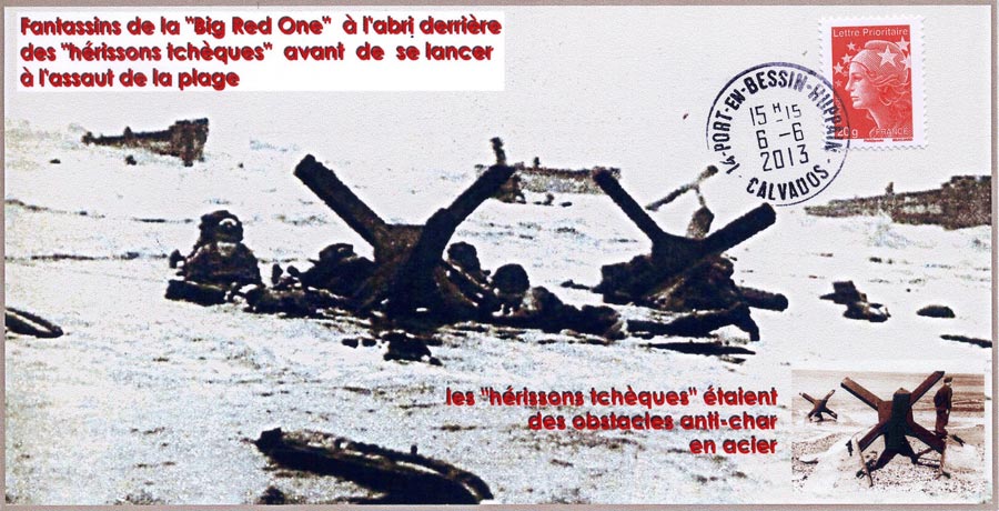 67 -  Les lieux du dbarquement : Omaha beach 9