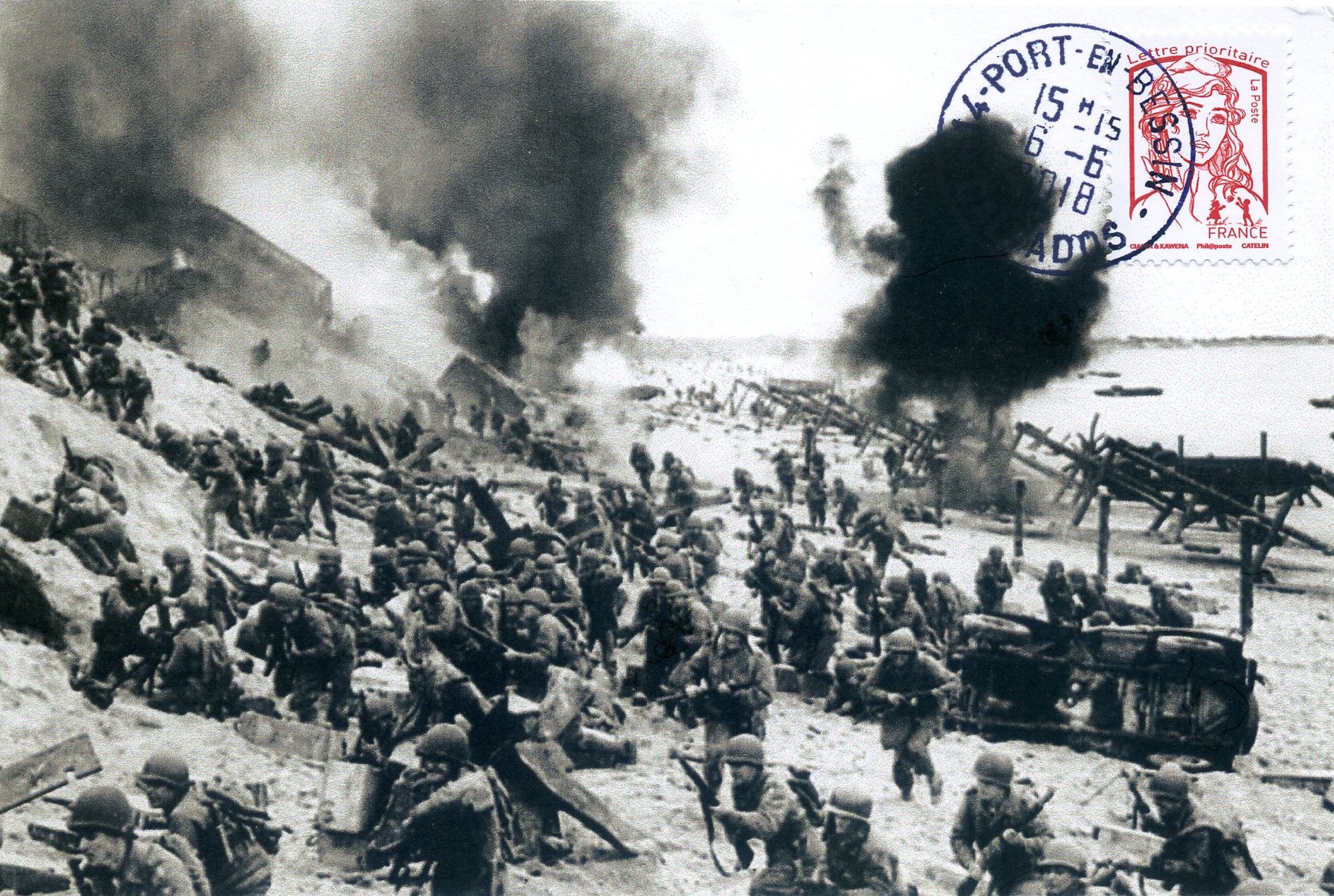 69 -  Les lieux du dbarquement : Omaha beach 11