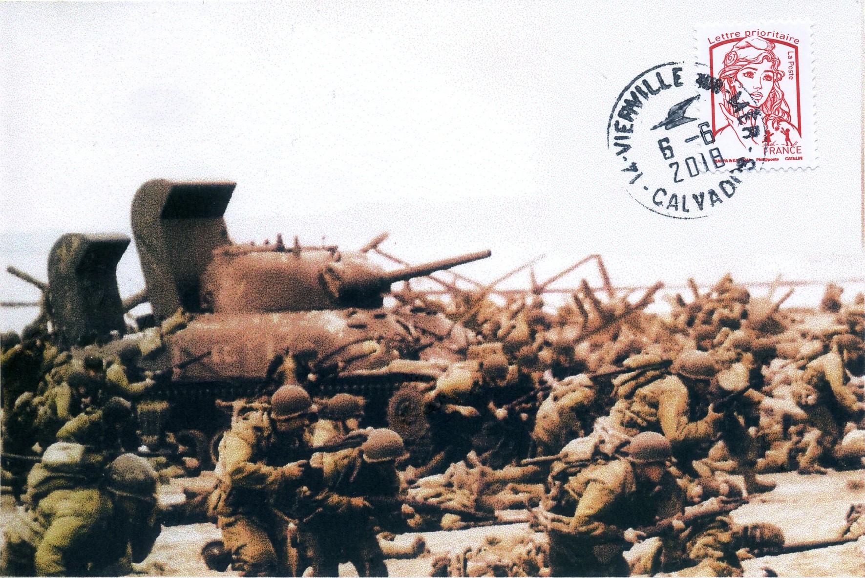 68 -  Les lieux du dbarquement : Omaha beach 10