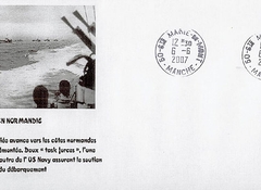 43 -  Les oprations terrestres : l'armada allie avance vers les ctes normandes 2