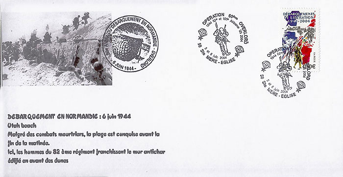 82 -  Les lieux du dbarquement : Utah beach 8