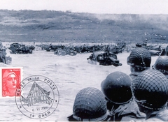 129 - Les renforts en hommes et en matriels ne cessent d'affluer sur les plages 1