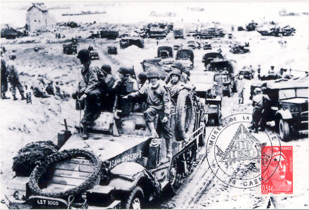 143 - Les renforts en hommes et en matriels ne cessent d'affluer sur les plages 15