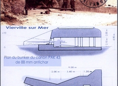 40 -  Les batteries allemandes : Vierville sur Mer 3