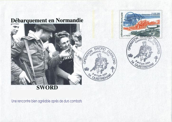 124 -  Les lieux du dbarquement : Sword beach, Ouistreham 14