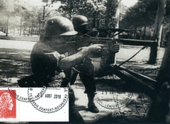 38 - Les soldats de la 2me DB librent la capitale avec lappui des forces de lintrieur  7