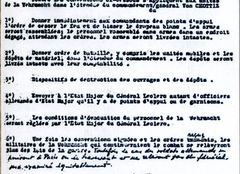 75 - Convention de reddition du gnral Von Choltitz