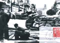 17 - Des barricades improvises barrent les rues de la capitale 9