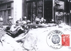 23 - Des barricades improvises barrent les rues de la capitale 15