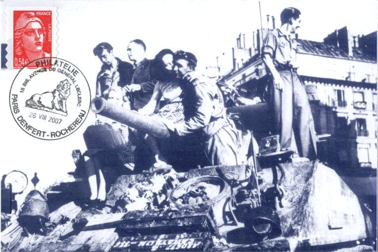 46 -  L'entre triomphale de la 2me DB dans la capitale 8