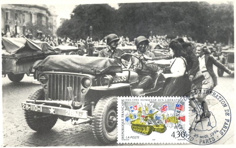 51 -  L'entre triomphale de la 2me DB dans la capitale 13