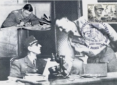 74 -  Leclerc remet  de Gaulle la reddition de Von Choltitz