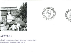 60 - Les parisiens fraternisent avec leurs librateurs 1