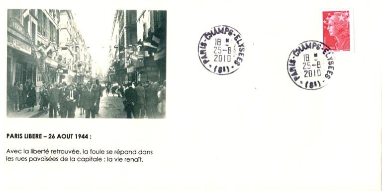 71 -  Les Parisiens pavoisent les rues de la capitale 1