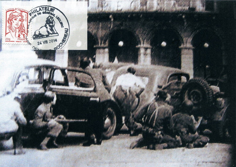 32 -  Les soldats de la 2me DB librent la capitale avec lappui des forces de lintrieur 3